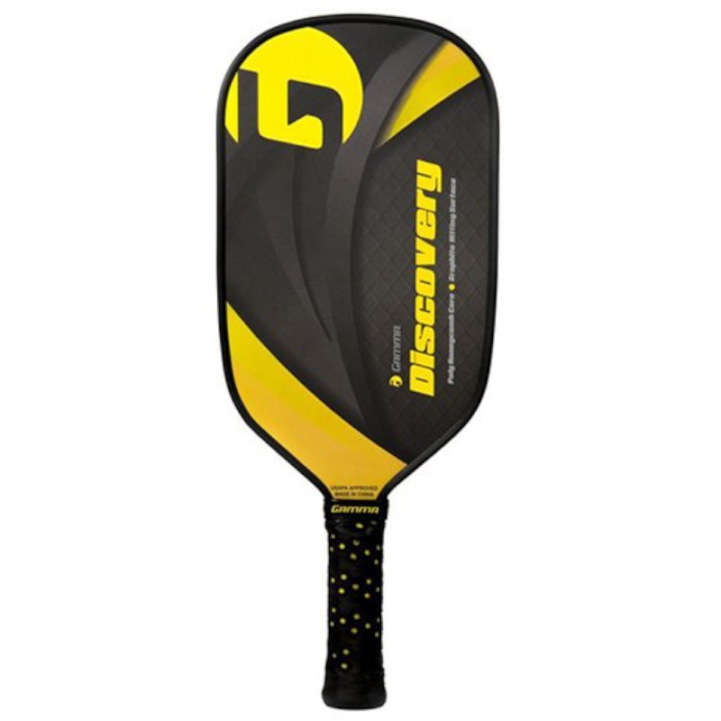 Gamma Pickleball Paddle Discovery Schwarz/Gelb