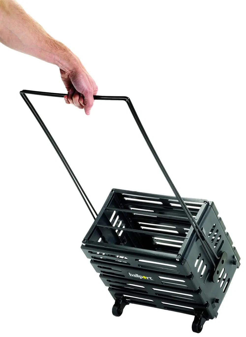 Tourna Ballport Ballkorb 80er Deluxe mit Rädern