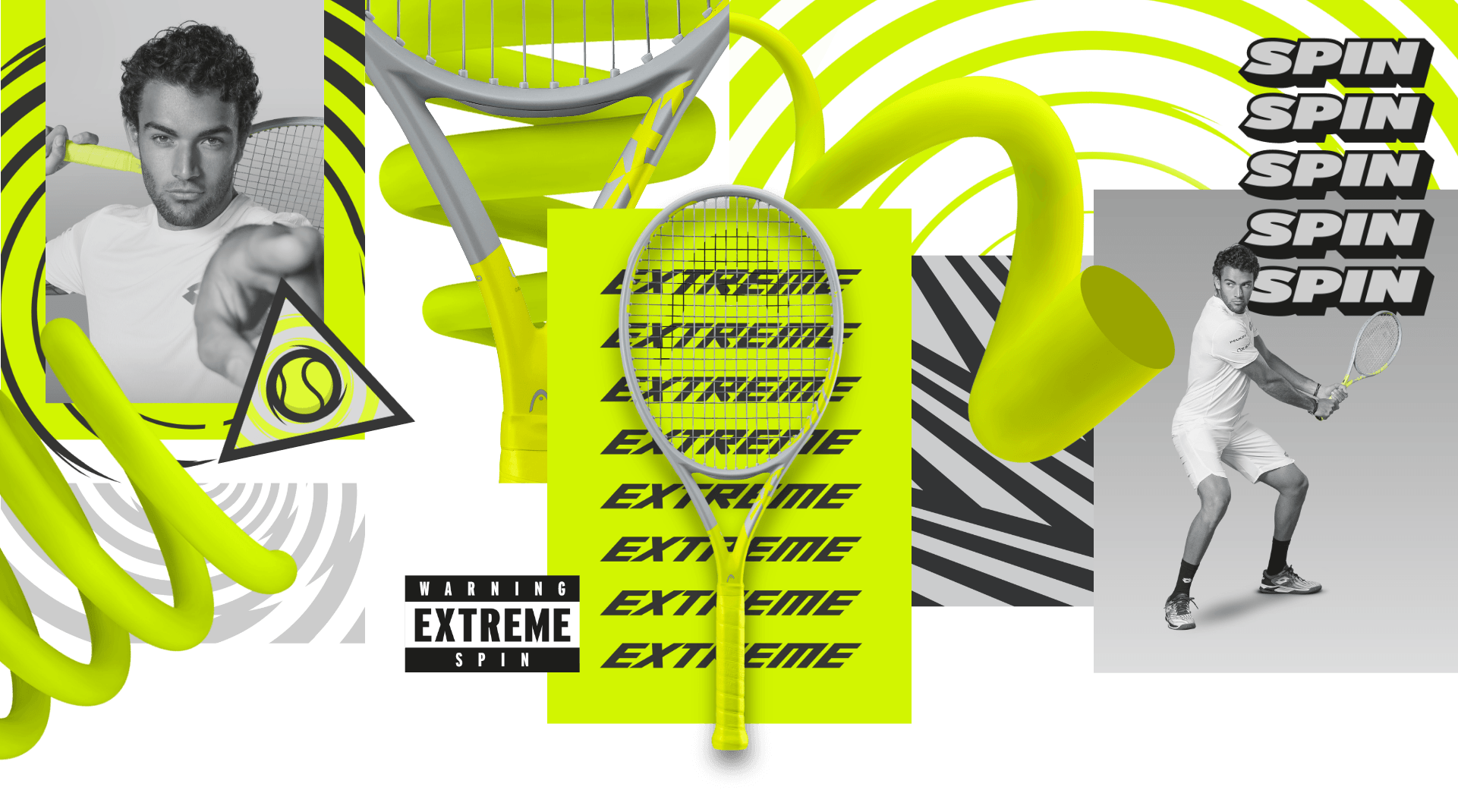 Die neue HEAD Extreme Racquet-Serie für Spin