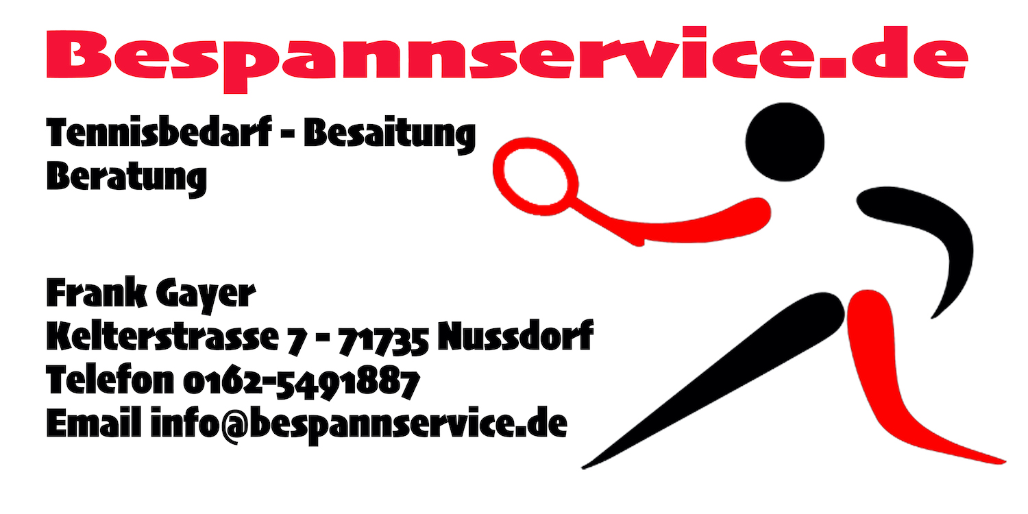 Bespannservice.de – Tennisbedarf – Besaitung – Beratung